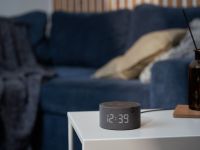 Умная колонка Яндекс.Станция Мини с часами Черный оникс (YNDX-00020K)