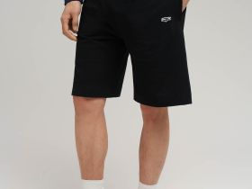 Свободные шорты из хлопка пике