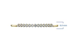 Браслет из желтого золота э0312бр11231251
