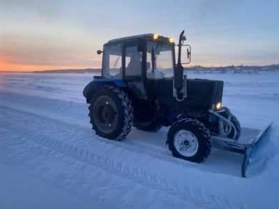 К пробивке зимника приступили на автодороге «Анабар» в Якутии