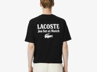 Мужская футболка Lacoste Loose Fit из органического хлопка