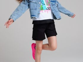 Шорты текстильные для девочек