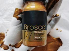 Краска декоративная Brosco 100 мл Золото Майя