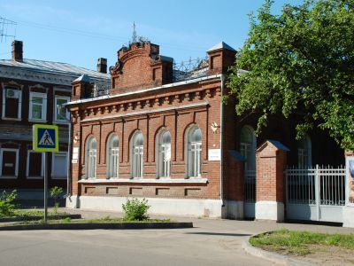 Дом, в котором проходили заседания одного из первых в России Советов рабочих депутатов в 1905 г.