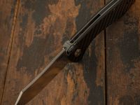 Складной нож CJRB Kicker, сталь AR-RPM9, рукоять карбон