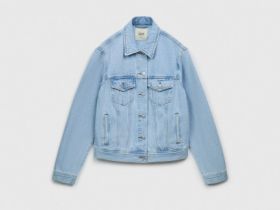 Джинсовая куртка, Голубой