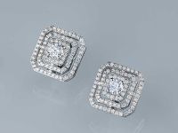 Серьги из белого золота э4712сг12160500