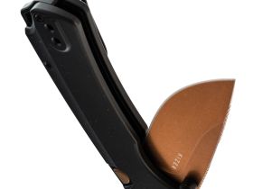 Складной нож Kizer T1 BD, сталь Elmax, рукоять титан, черный