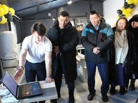 Учебно-производственный комплекс открыли в Октемской школе