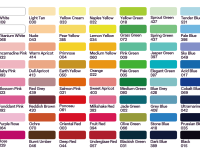 Набор гуаши "HIMI" зеленое яблоко 72 цвета по 12 грамм