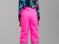 Брюки текстильные с полиуретановым покрытием для девочек