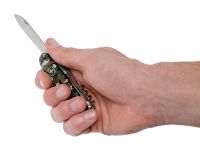 Нож перочинный Victorinox Huntsman Comouflage, сталь X55CrMo14, рукоять Cellidor®, камуфляж, 15 функций, 91мм