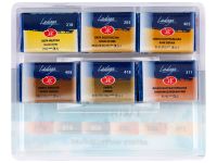 Набор акварели "Ладога" Красящие земли 6 шт х 2,5 мл, в пластиковом коррексе