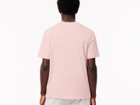Мужская футболка для дома Lacoste из хлопка