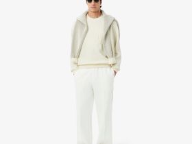 Мужская толстовка Lacoste из смеси органического хлопка