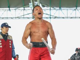 Завершились соревнования по мас-рестлингу и якутской вертушке на Играх Манчаары