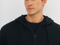 Базовая толстовка на молнии, Черный