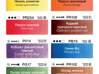 Набор акварели Pinax "Extra" №2 8 кювет