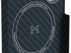 Чехол Magssory для Galaxy S26 Ultra, MagSafe, кевлар синий