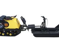 Модуль толкач с длинными санями с отбойником