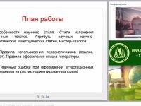 Требования к оформлению статей, докладов, тезисов, мастер-классов, аттестационных материалов