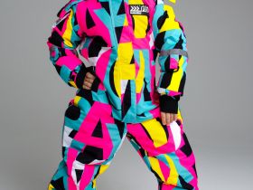 Зимний комбинезон из мембранной ткани для девочки