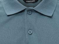 Базовое поло из хлопка прямого силуэта