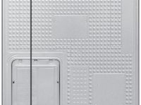 Холодильник Samsung Side-by-Side с автоматически открывающимися дверьми, 646 л Белое стекло