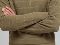 Джемпер с воротником-поло