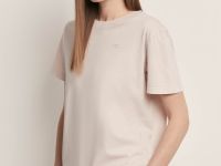 Футболка свободного силуэта с принтом