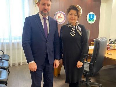 В Мирном работает заместитель министра культуры республики Марина Силина