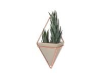 Umbra Декор для стен trigg малый бетон-медный