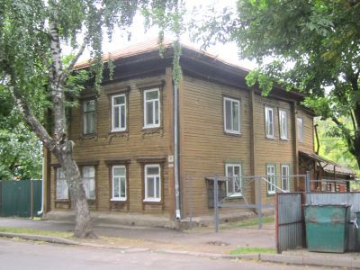 Дом, в котором жил статистик Н.И. Воробьев