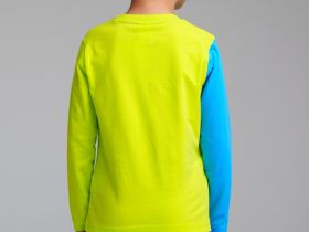 Фуфайка трикотажная для мальчиков (футболка с длинными рукавами)