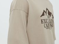 Футболка из хлопка с принтом