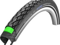 Велопокрышка антипрокольная Schwalbe Marathon Performance GreenGuard 28&quot; (светоотражающая полоса 700x37C стальной)