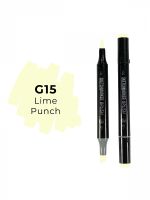 Маркер двухсторонний на спиртовой основе Sketchmarker Brush Цвет Лаймовый пунш