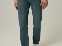 Зауженные джинсы, Синий