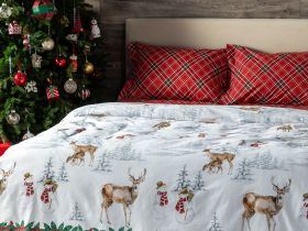 Постельное белье Рождество в деревне/Country christmas перкаль