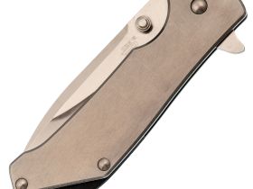 Складной нож Sanrenmu 7089LUX-SA, сталь sandvik 12C27, рукоять сталь