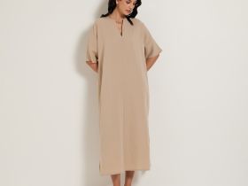 Платье Respiro, бежевое