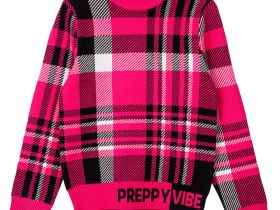 Свитер трикотажный для девочек