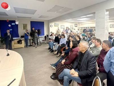 Жителям Мирного продемонстрировали результаты археологических раскопок на территории Светлинской ГЭС