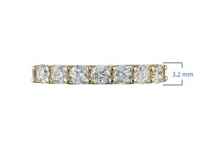 Классическое кольцо из желтого золота э0312кц10200952_white