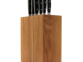 Подставка для ножей универсальная Woodinhome KS022UON, дуб