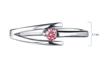 Классическое кольцо из серебра э0612кц01158900