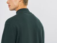 Джемпер из пряжи с шерстью, Зеленый