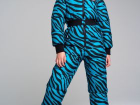 Комбинезон текстильный с полиуретановым покрытием для девочек