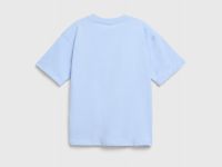 Футболка с аппликацией для девочек, Голубой