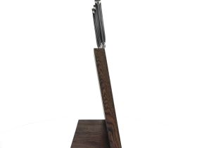 Подставка для ножей магнитная Woodinhome KS002XSOB, дуб, коричневый